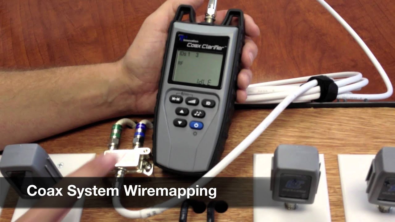 Coax Cable Network Test with T3's Coax Clarifier