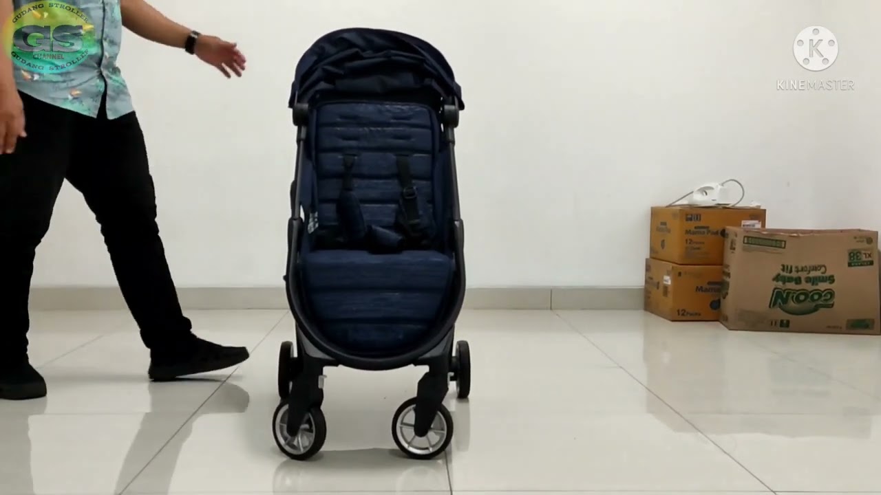 Tutorial melipat Stroller Babyjogger City Tour2  #citytour #viral #sultan #strollers #trending