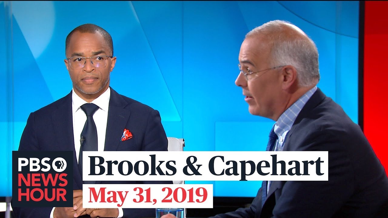 Brooks and Capehart on Mueller's statement, Trump and McCain feud