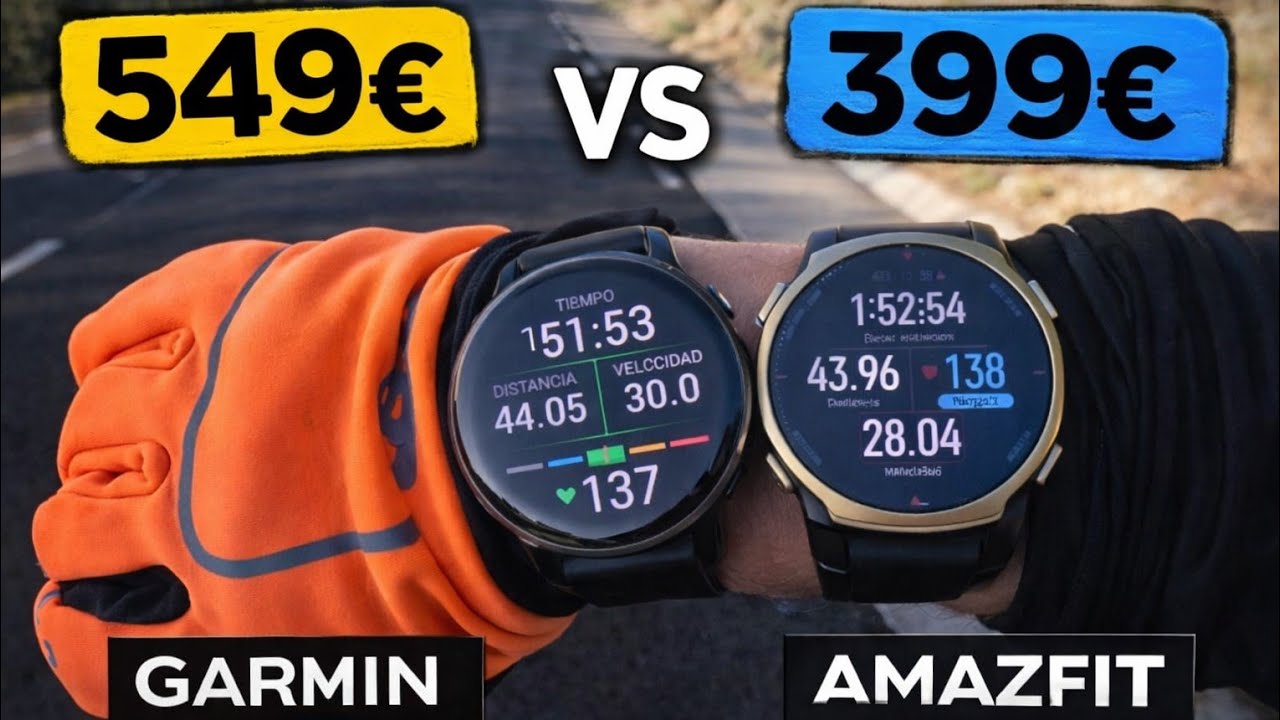 Garmin Venu 4 vs Amazfit T-Rex 3 Pro | Comparativa completa 2026