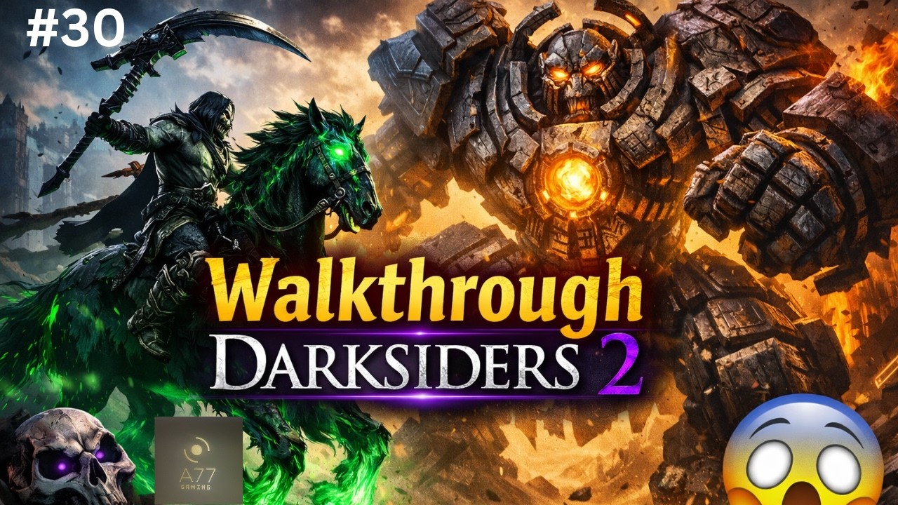 🔥 Bosskampf gegen den WÄCHTER! 😱 Was erwartet uns NACH dem Sieg?! | Darksiders 2 Walkthrough #30 ⚔️