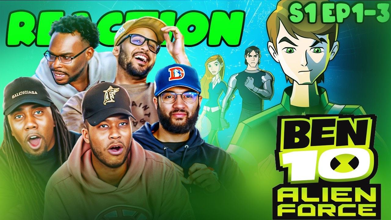 BEN IS BACK! Ben 10 Alien Force S1 Ep.1-3 Reaction
