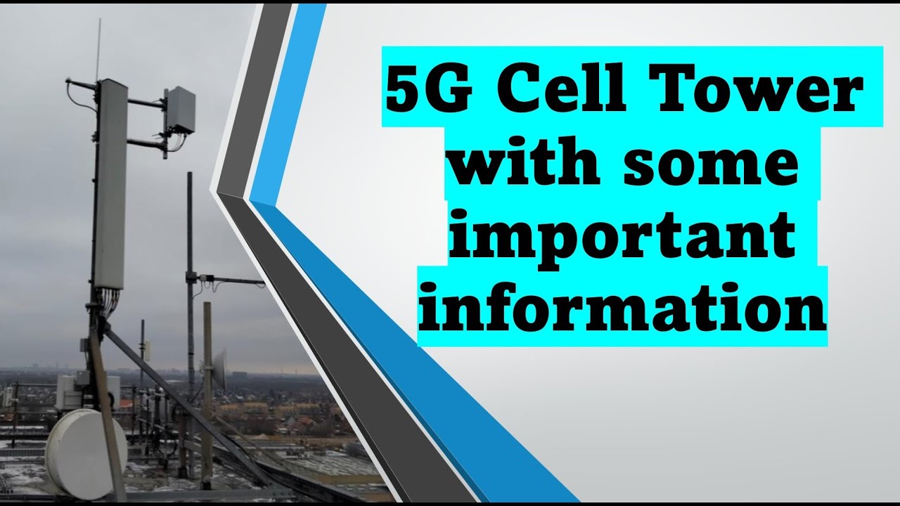 5G Cell tower with some important information | #5G mobile tower