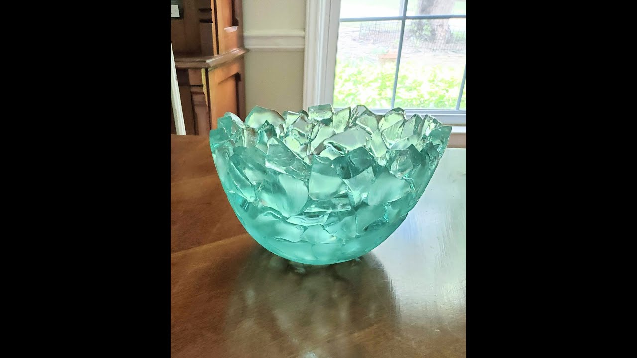 How to Make a Fused Glass Ice Bowl