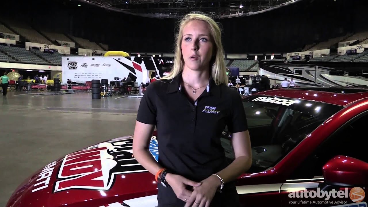 Mazda Road to INDY Ayla Agren Female Driver Interview