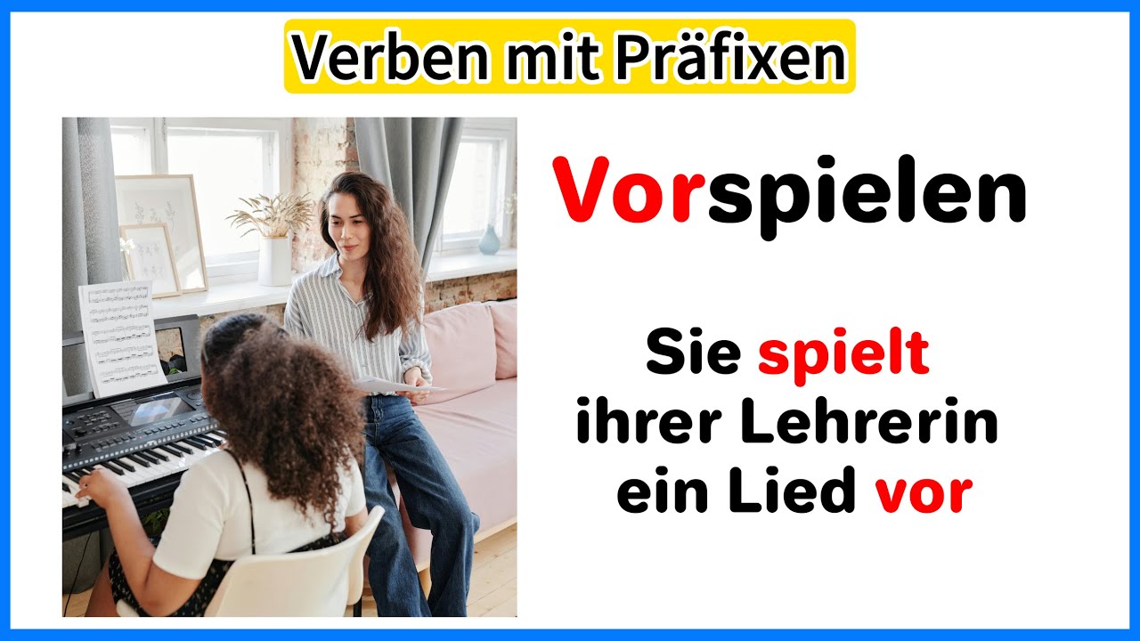 Deutsch sprechen mit 