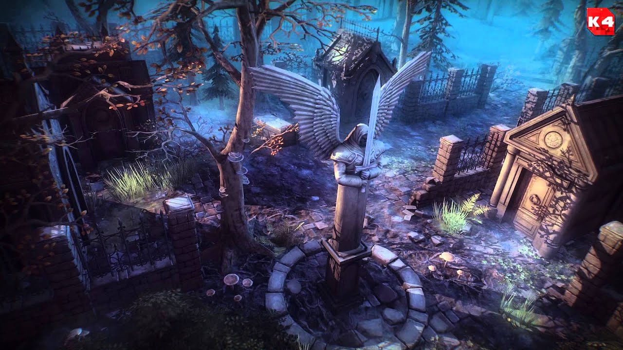 Top-Down Graveyard - Unity 3d