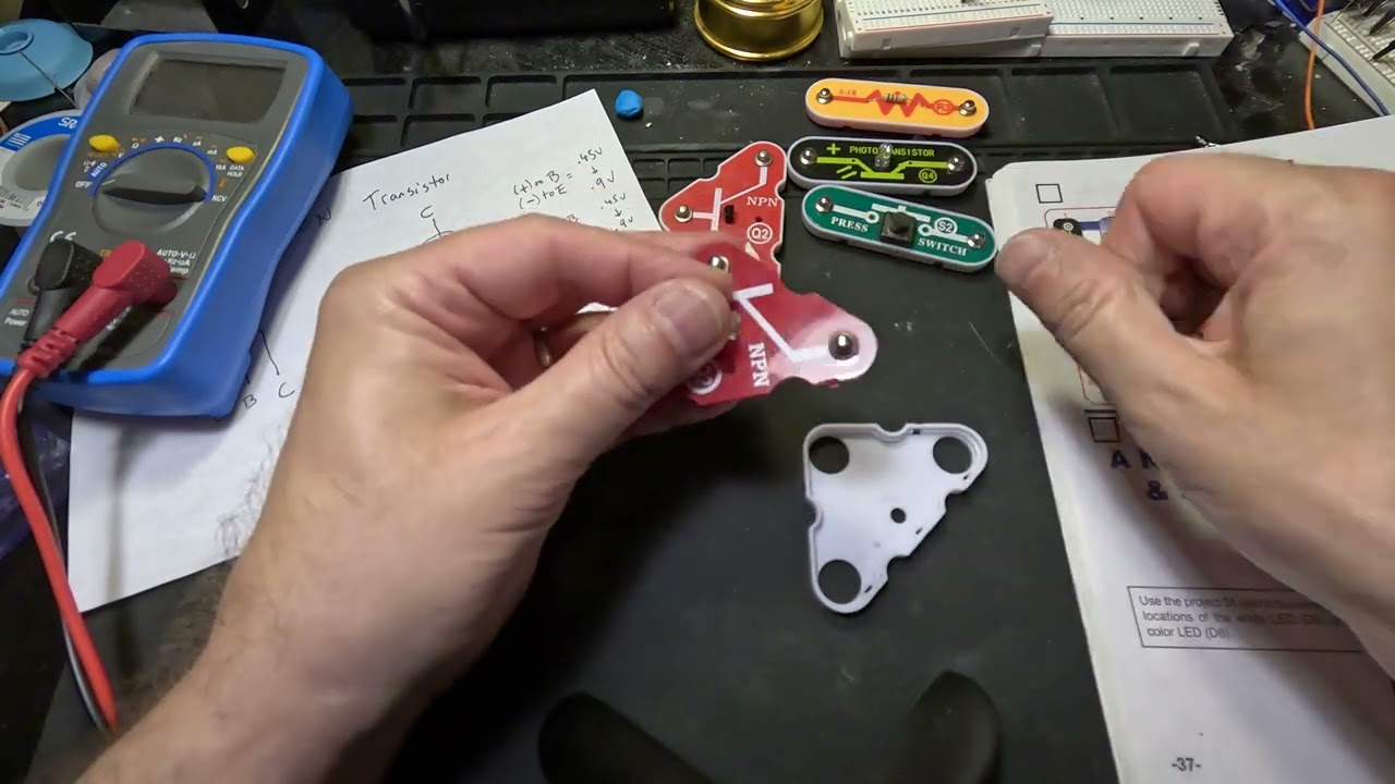Repairing Snap Circuits NPN Transistor - Part 2