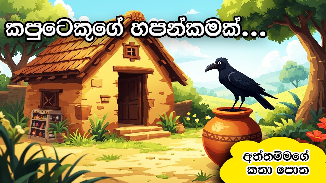 කපුටෙකුගේ හපන්කමක්.😊