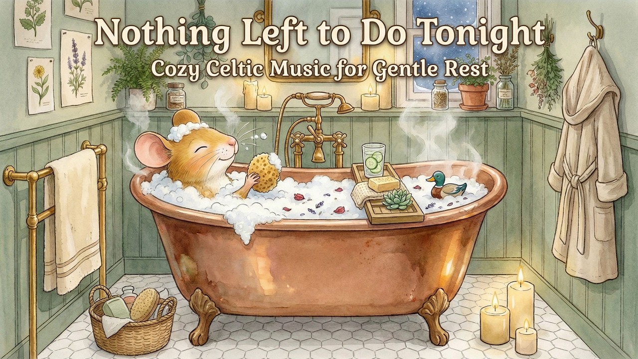 [Ambient Music] Cozy Celtic Music for Gentle Rest – Nothing Left to Do Tonight
