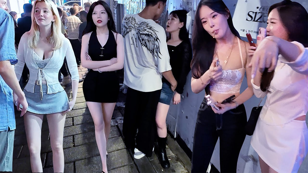[4K Itaewon street in Seoul 😎😎😎] If you come to Seoul, you must come to Itaewon 😍😍😍 # SEOUL # KOREA
