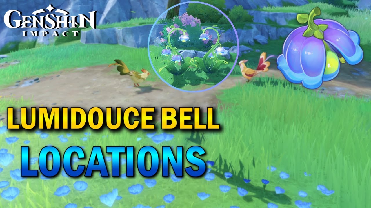All Lumidouce Bell Locations - Fontaine - Genshin Impact 4.0 #Genshinimpact #GBSLight