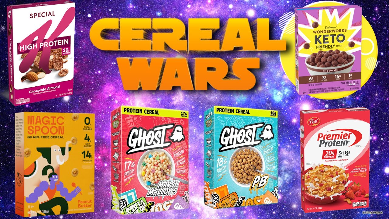 Which HIGH Protein Cereal is the BEST tasting? | SUPER CEREAL SUNDAY