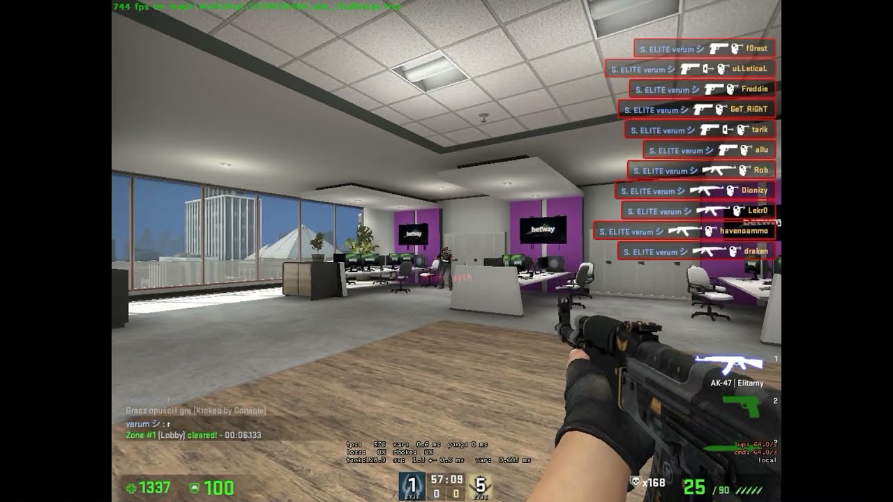 Betway Aim Challenge - 30.344 WR