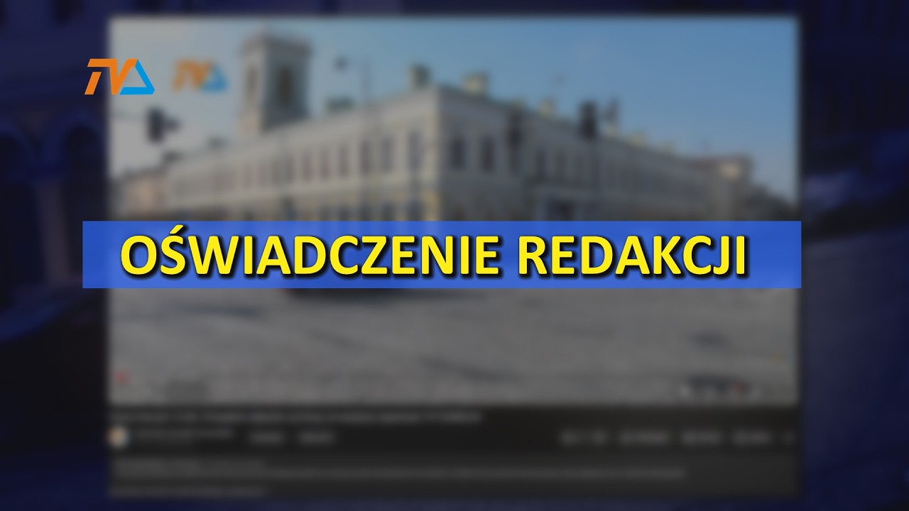 Oświadczenie redakcji. |TV SUWAŁKI
