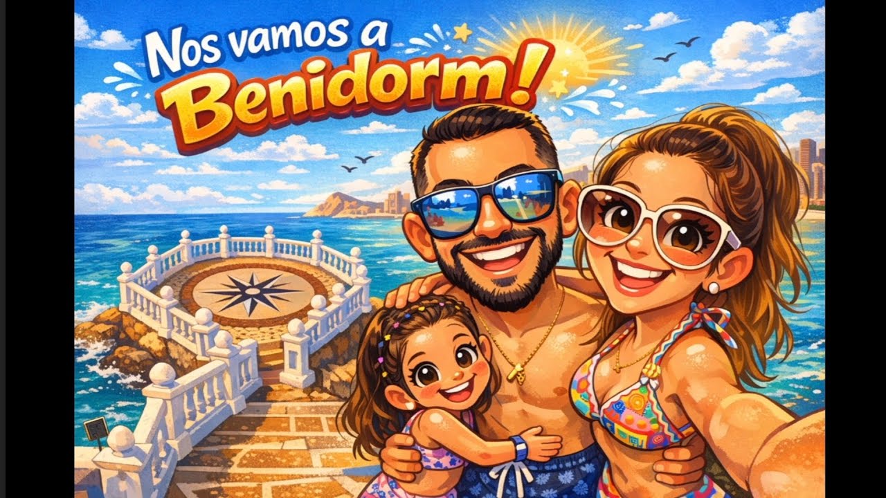 Fuimos a Benidorm y pasó ESTO 🪼🪼… Lo que nadie te cuenta esto sobre Benidorm ⛱️👙 #benidorm #Valencia