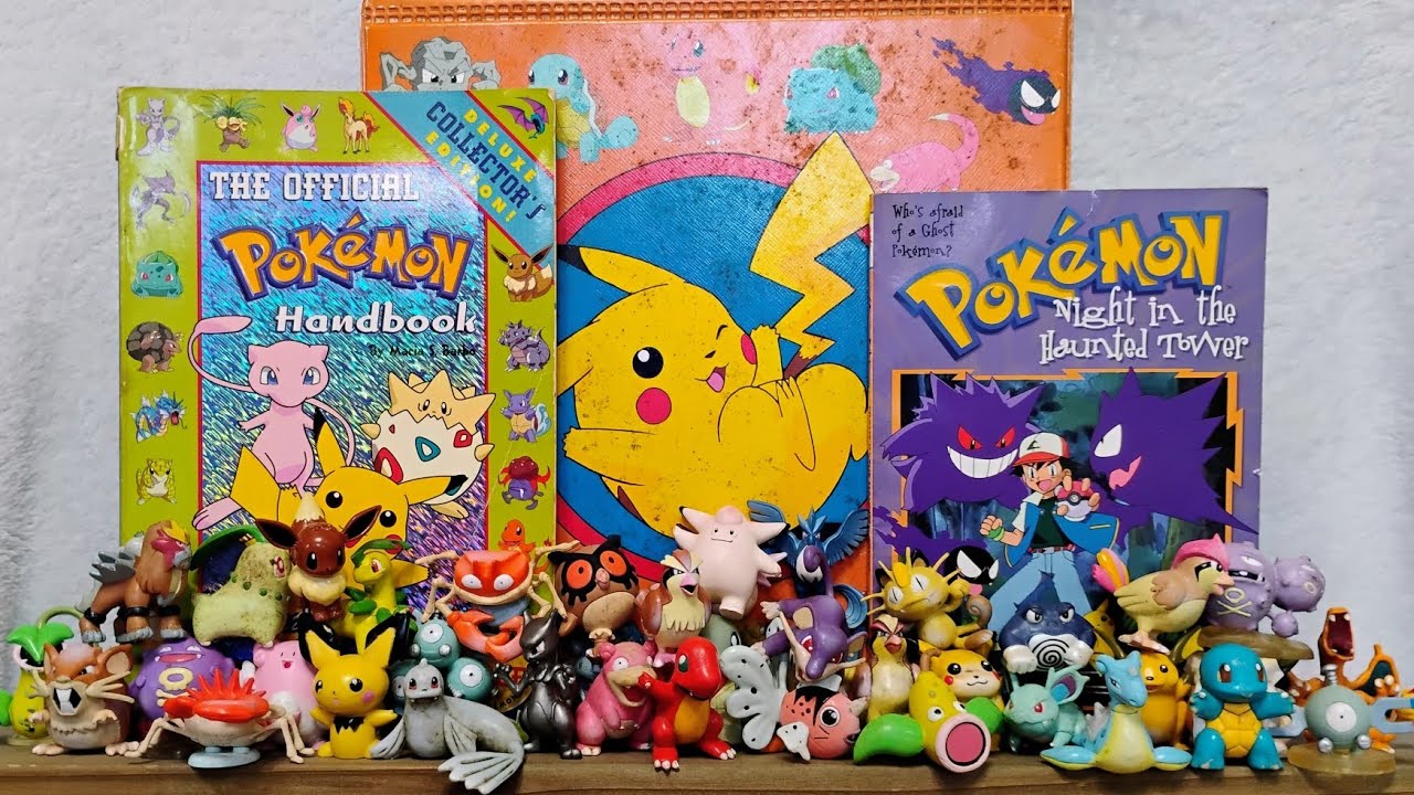 1999 Rare Nintendo Tomy Vintage Pokemon Figures Collectibles (C.G.T.S.J)