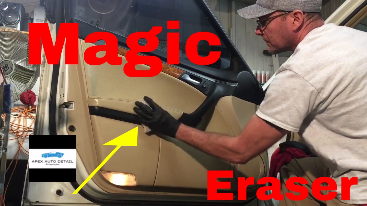 The Magic Eraser Challenge! (Clean your car or truck interior)