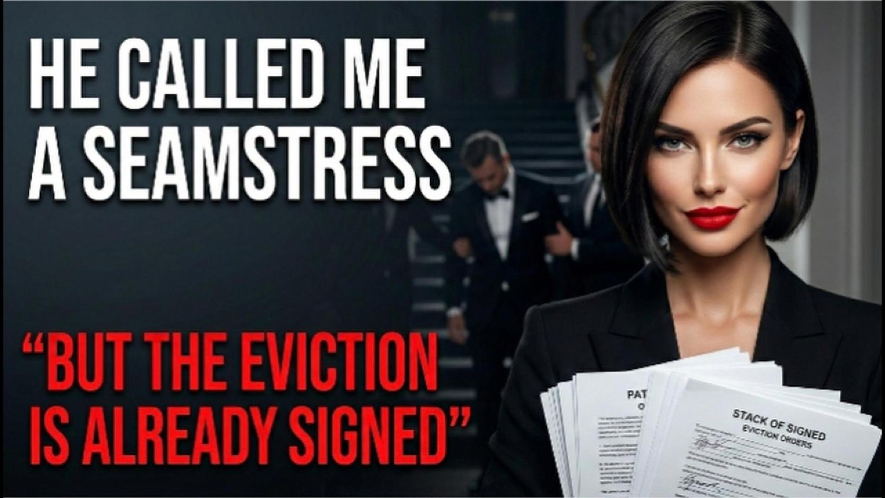 He called me a seamstress while using my factory but the eviction is already signed. 116