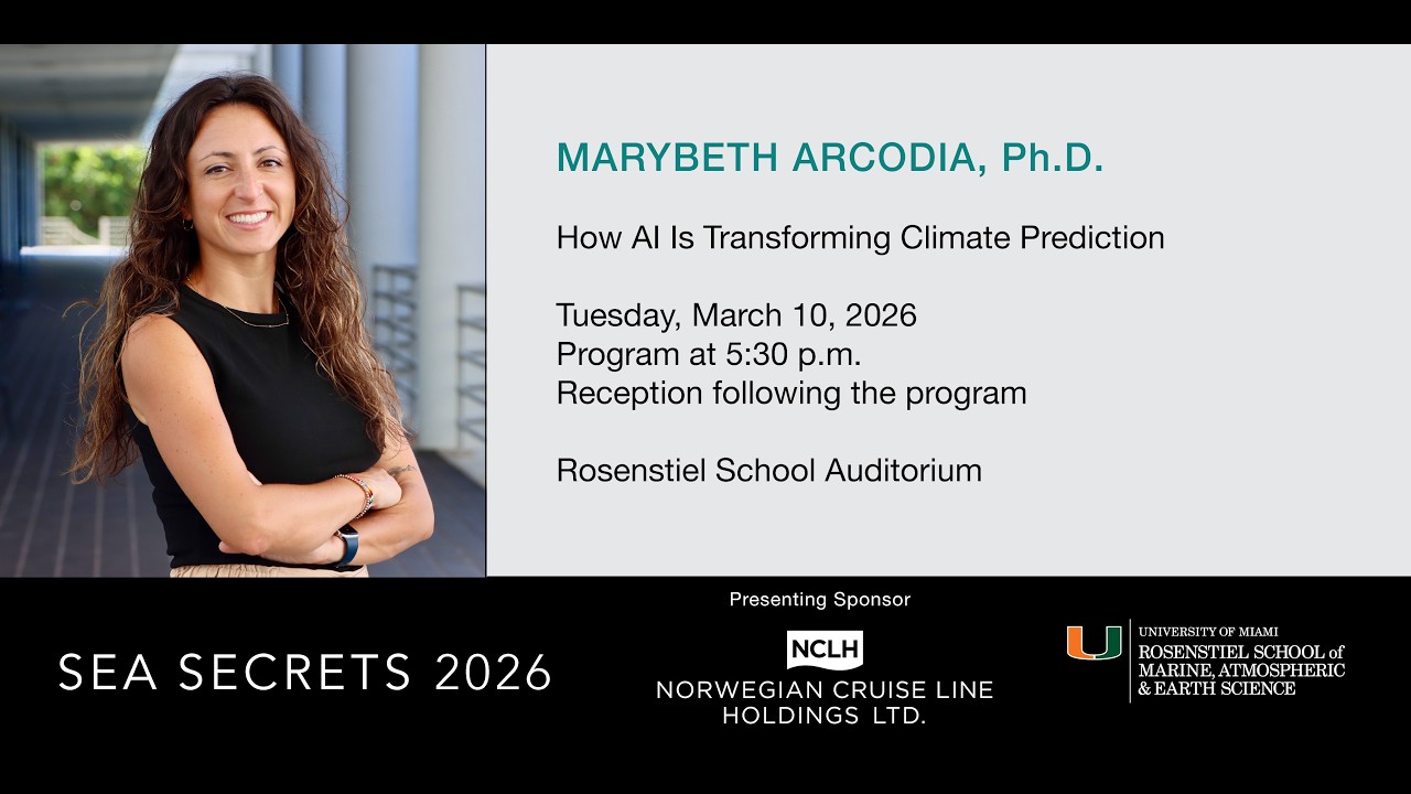 Sea Secrets 2026 with Marybeth Arcodia, Ph.D.