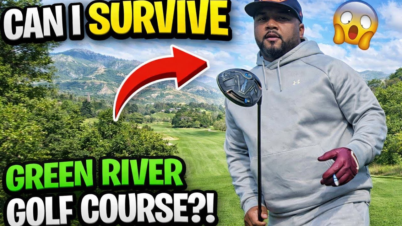 Смогу ли я выжить на поле для гольфа Грин-Ривер?! 😤⛳