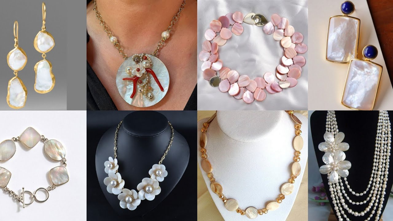 Timeless Glow: Stunning Mother of Pearl Jewelry Designs