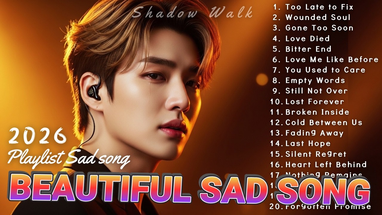 Beautiful Sad Song 2026 | Heartbroken Sad Love Songs Playlist | Breakup Music With Touching Melodies