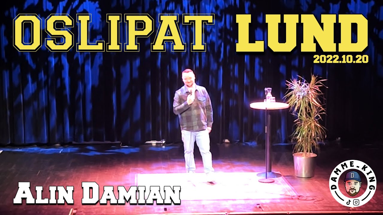 Alin Damian p&aring; Oslipat i Lund - 2022.10.20