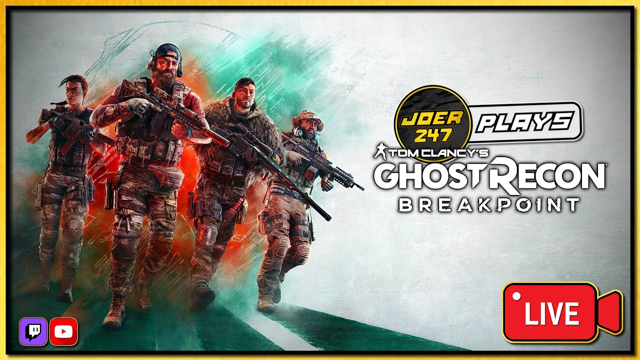 Bad Aim, Good Vibes: Ghost Recon Breakpoint with @Wobblyredman 🔫🚁💀