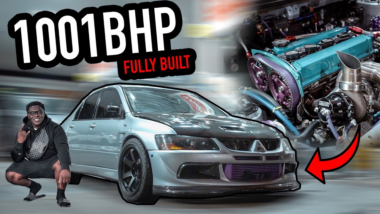 *1001 л.с.* MITSUBISHI EVO 9 — ЭТО СУПЕР!