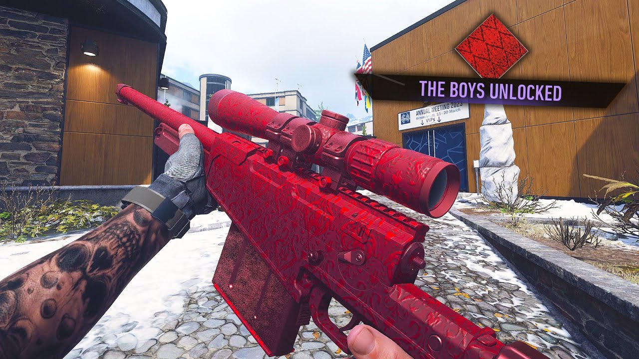 I unlocked THE BOYS MASTERY CAMO and it got me called TRASH