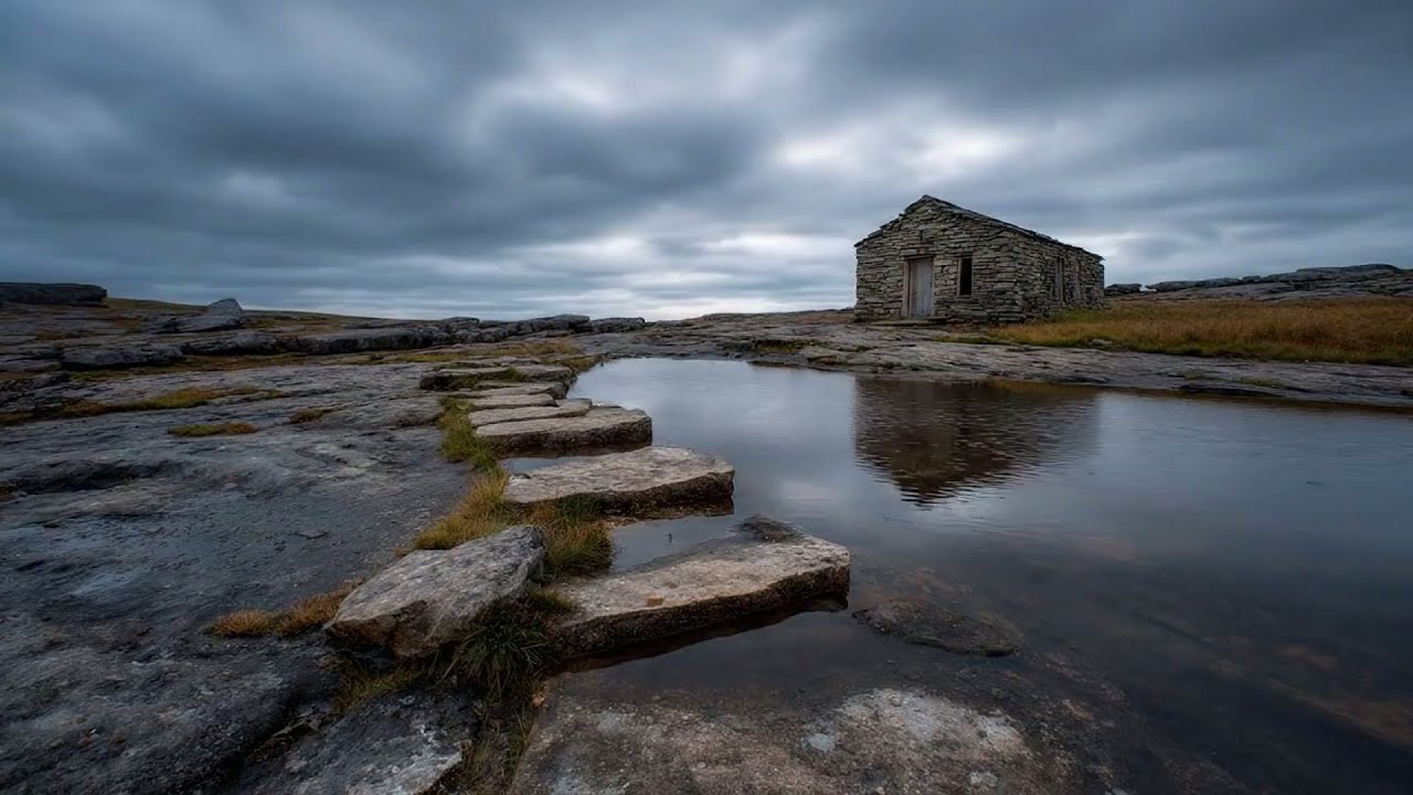 Timeless Stone Refuge 🍂 Medieval Focus & Sleep Music (1 Hour)