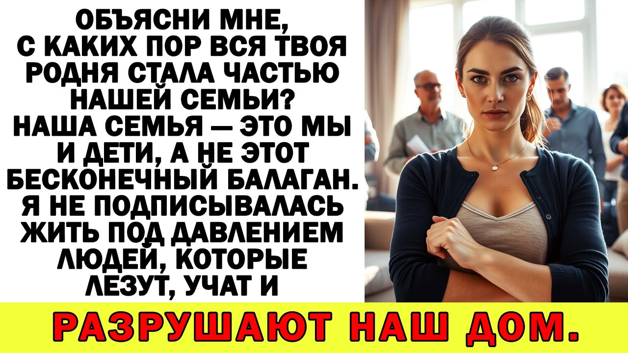 «Ты обязана, потому что семья!» Нет! Я никому ничем не обязана! Я не рабыня вашей родни!