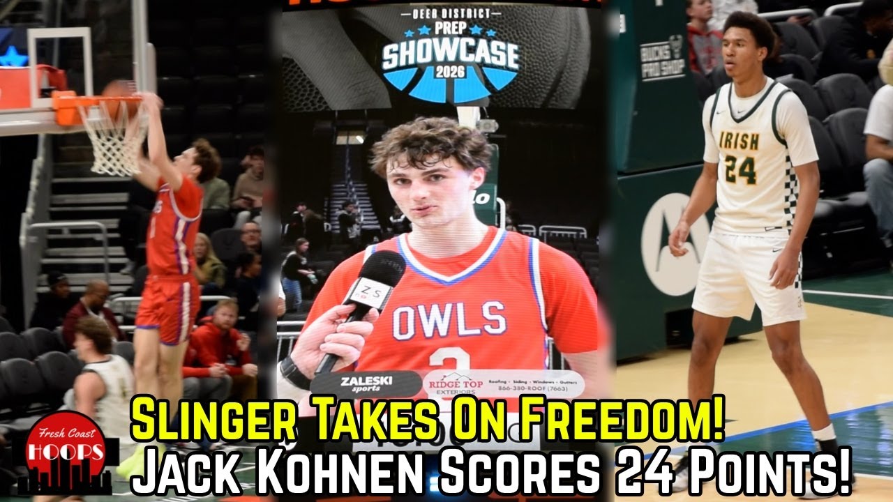D1 Prospects Face Off In NBA Arena! Slinger Takes On Freedom!