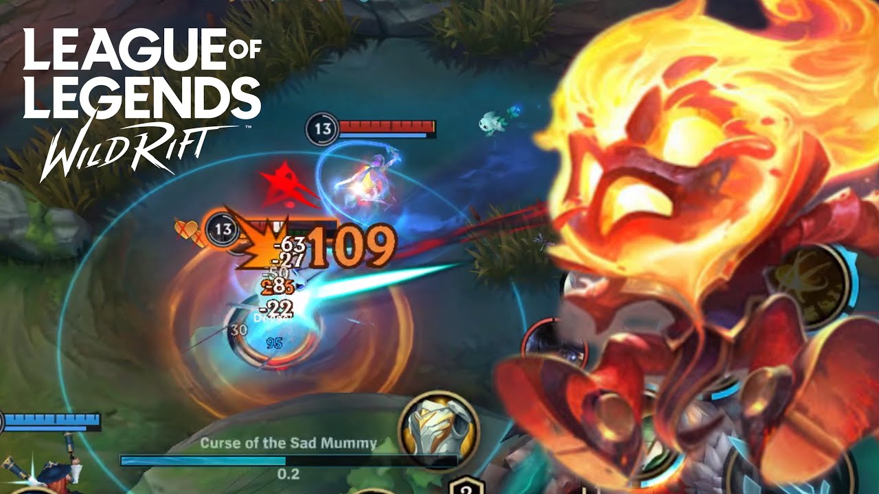 AMUMU IS BALANCED JUNGLE IN SEASON 13 (Build+Rune) League of Legends: Wild Rift