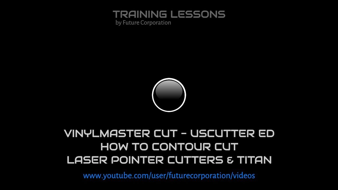 How to contour cut using the USCutter Ed of VinylMaster Cut
