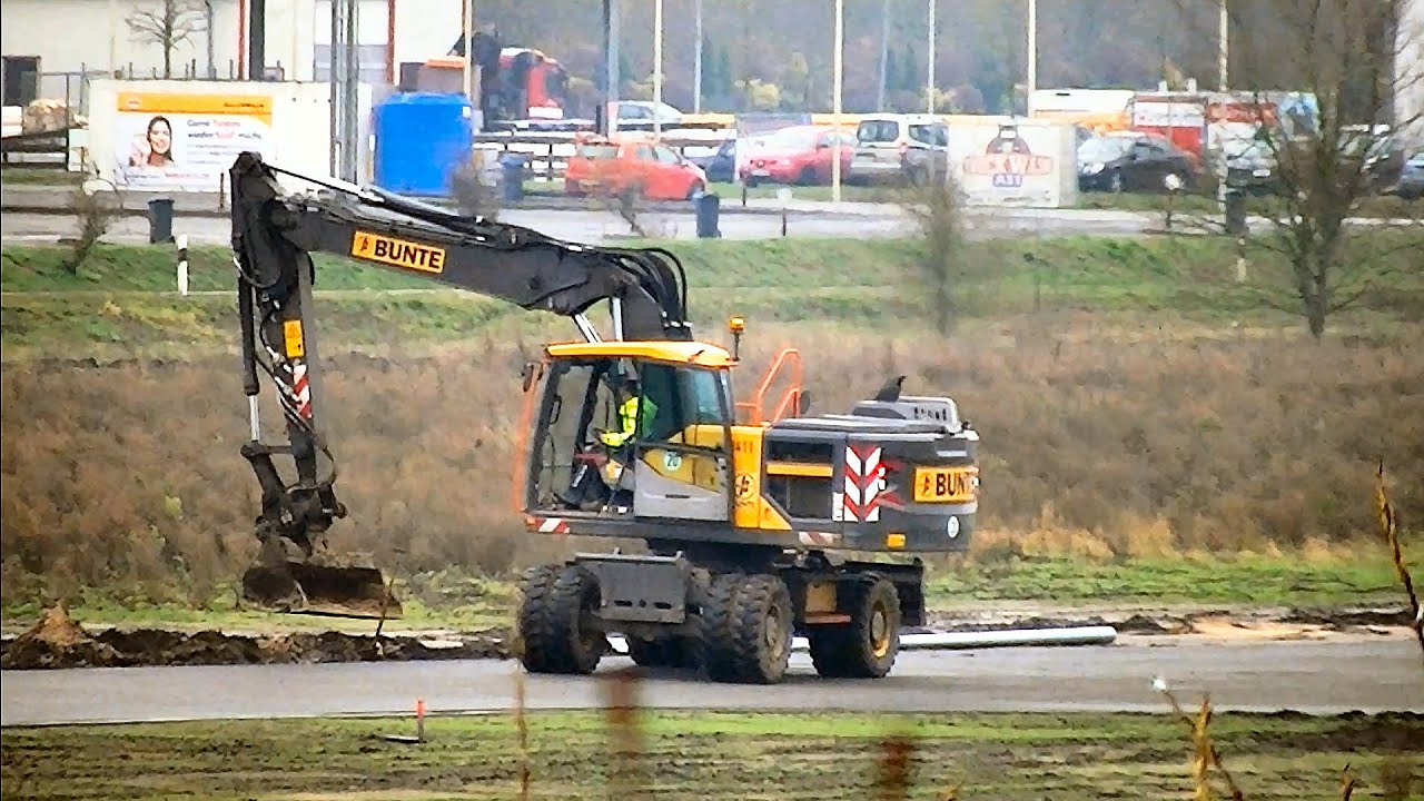 Mobilbagger Volvo EW180 / Wheeled Excavator Volvo EW180