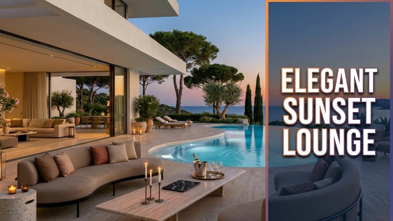 Summer Chillout Lounge & Deep House | Luxury Villa Session 🥂 Elegant Sunset Mix