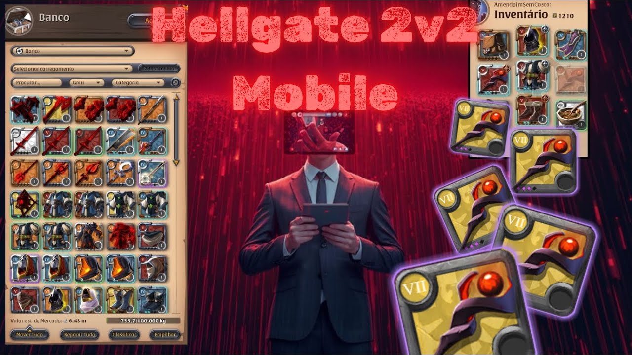 EP 2 - Mobile Player Getting Millions Hellgate 2x2 (Albion Online)