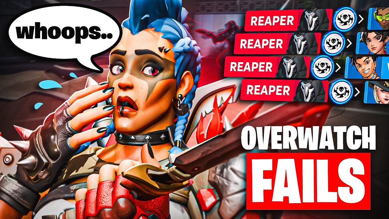 When You Accidentally Help The Other Team... - FUNNIEST Overwatch Moments