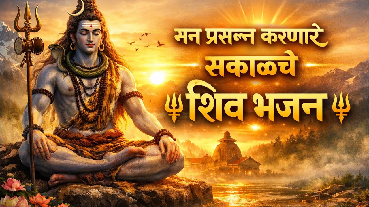 मन प्रसन्न करणारे सकाळचे शिव भजन | Morning Shiv Bhajan | महादेव | महाकाल |Sonnu patil vibes 