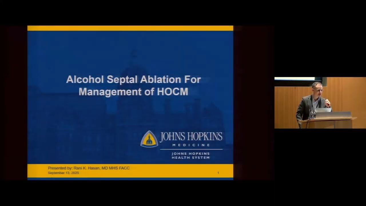 HCM Patient Symposium 2025 | Alcohol Septal Ablation - Rani Hasan, MD, MHS