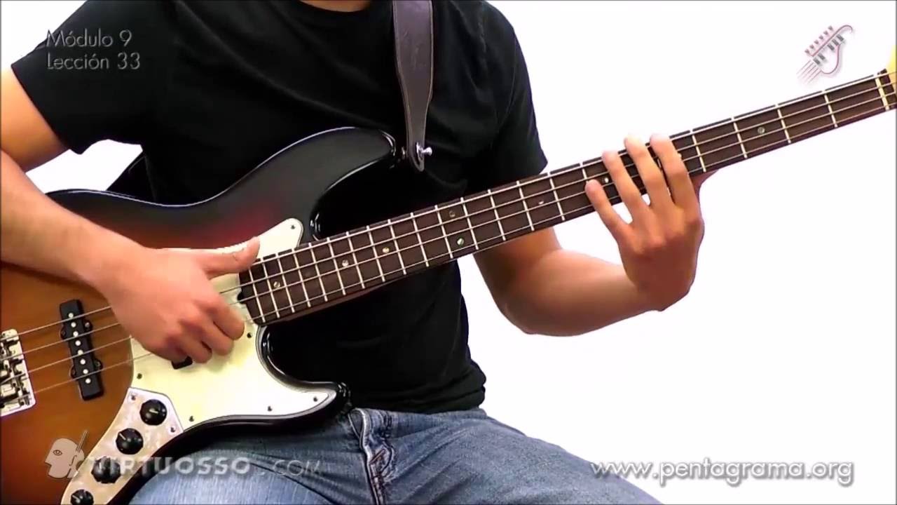 Como tocar slap, curso de bajo.
