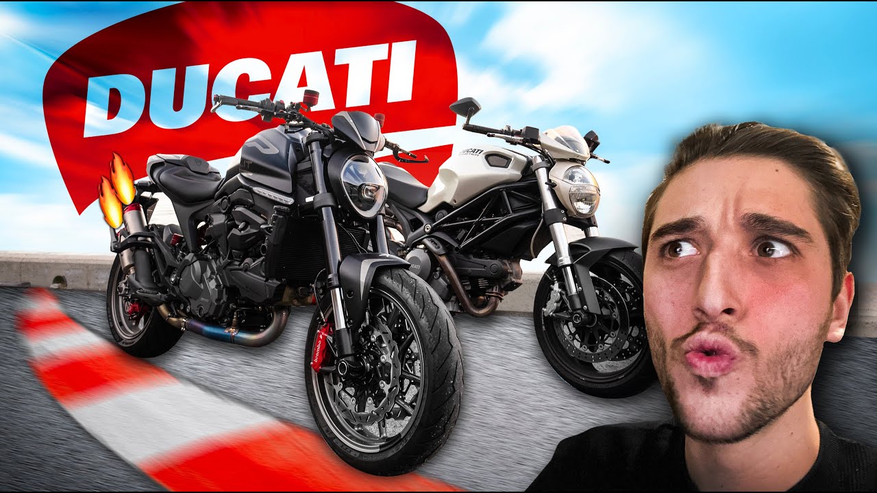 Qual è la migliore Ducati? Monster 2023 vs Monster 696 🔥 con @SuperBike Italia