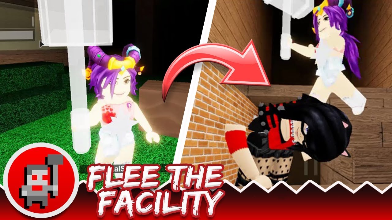 Encontr&eacute; a CrystalSims mientras ella grababa y pas&oacute; esto 😭 |🔨| Flee The Facility: ROBLOX