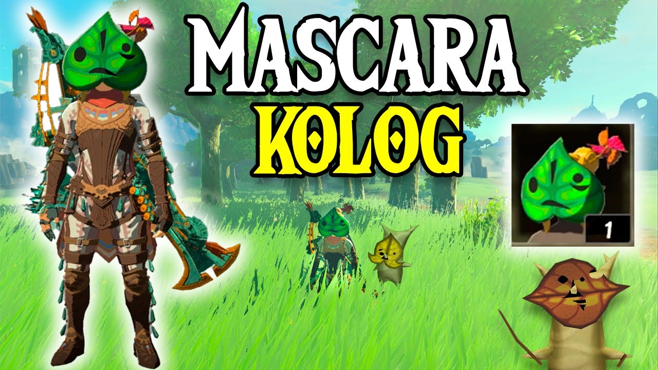 ✨ &iexcl;C&oacute;mo Conseguir la M&Aacute;SCARA KOLOG Para Localizar Kologs en Zelda Tears of the Kingdom!