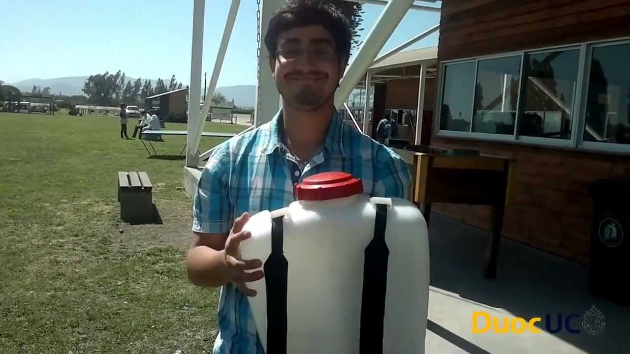 bomba de mochila