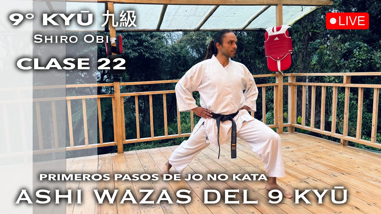 CLASE 22: TODOS LOS ASHI WAZA DEL 9 KYŪ / Primeros pasos del primer KATA