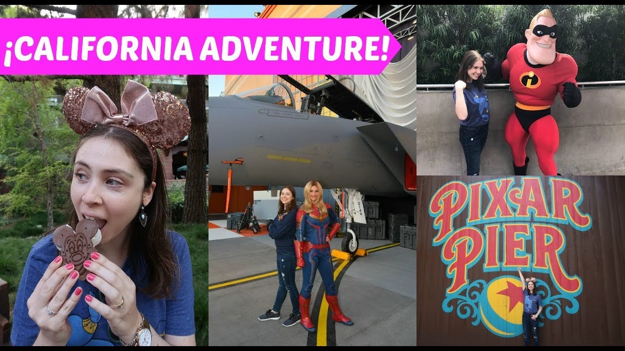 DÍA COMPLETO EN CALIFORNIA ADVENTURE / INCREDICOASTER, PIXAR PIER Y SUPERHÉROES