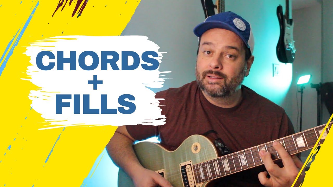 How to add LEAD GUITAR FILLS between chords